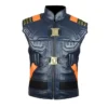 Michael B Jordan Black Panther Erik Killmonger Blue Vest
