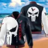 Michael Houston Texans Skull Printed Bomber Jacket
