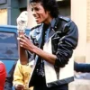 Michael Jackson Black And White Pepsi Leather Jacket