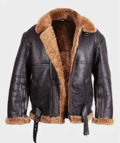 Micheal Sheepskin The Flying SF Brown Shearling Jacket