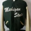 Michigan State Spartans Delong Varsity Jacket