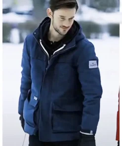 Midnight at the Magnolia Blue Jack Russo Jacket
