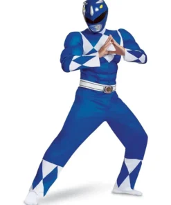 Mighty Morphin Power Ranger Blue Costume