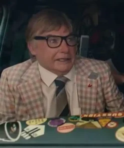 Mike Myers The Pentaverate Plaid Wool Checkered Coat