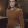 Millie Bobby Enola Holmes Brown Jacket