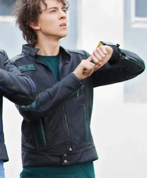 Milo Cawthorne Power Rangers RPM Leather Jacket