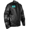 Milo Cawthorne Power Rangers RPM Black Leather Jacket