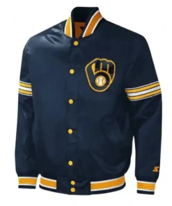 Milwaukee Brewers Letterman Varsity Jacket