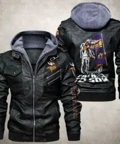 Minnesota Vikings Leather Jacket