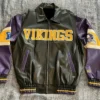 Minnesota Vikings Leather Stylish Jacket