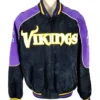 Minnesota Vikings Suede Jacket 1