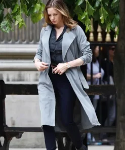 Mission Impossible Fallout Ilsa Faust Cotton Trench Coat