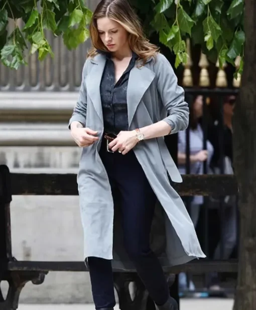 Mission Impossible Fallout Ilsa Faust Cotton Trench Coat