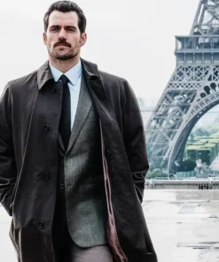 Mission Impossible Henry Cavill Fallout Trench Coat