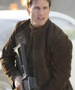 Mission Impossible Tom Cruise Brown Suede Jacket
