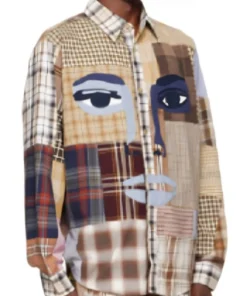Mitchell Edwards All American Homecoming S03 Cam Watkins Eye Plaid Shirt