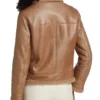 Mitchell SF Aviator Bomber Shearling Brown Leather Jacket