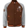 Mitchell and Ness Cleveland Browns Jacket Wool