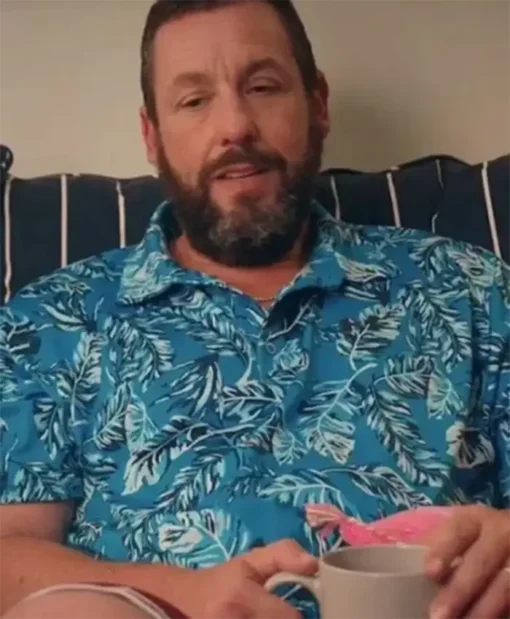 Mitzvah Adam Sandler Blue Button Shirt