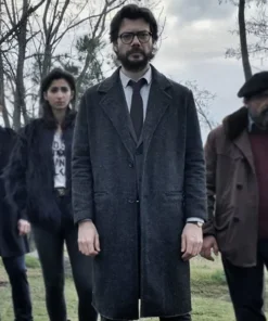 Money Heist El Profesor Black Coat