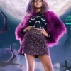 Monster High The Movie Clawdeen Wolf Purple Fur Jacket