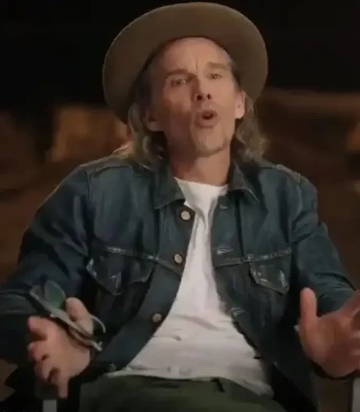 Moon Knight Ethan Hawke Denim Trucker Jacket