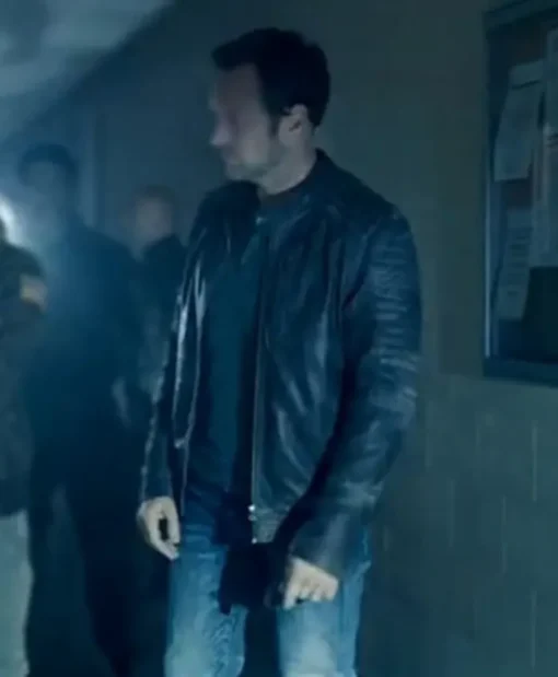 Moonfall Brian Harper Black Leather Jacket