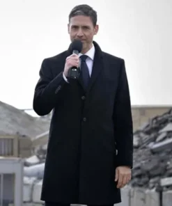 Morgan Edge Superman and Lois Black Coat