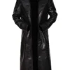 Morpheus The Matrix 4 Long Black Trench Coat