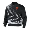 Mort Chicago Bears Staple Black Bomber Jacket