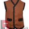 Movie Michael Beck The Warriors Brown Vest