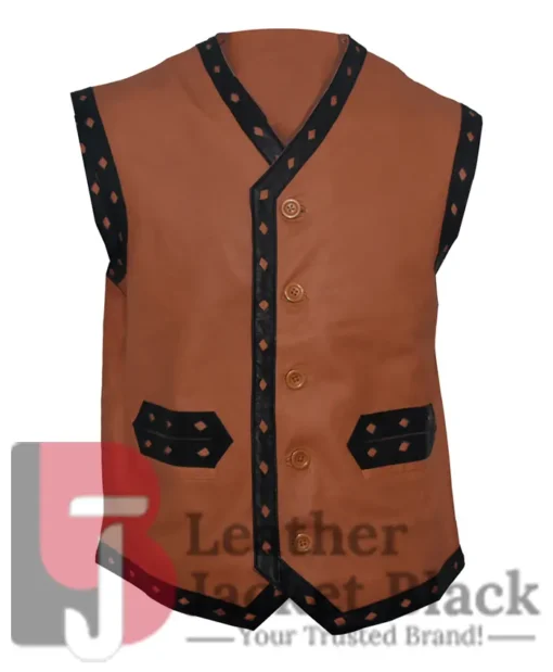 Movie Michael Beck The Warriors Brown Vest