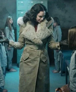 Mrs Coulter His Dark Materials Beige Coat