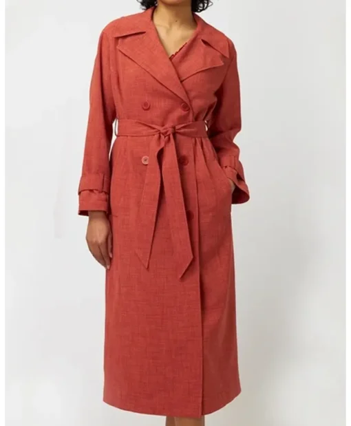 My Life Is Murder S04 Orange Coat