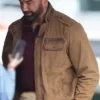 My Spy The Eternal City 2024 Dave Bautista Brown Jacket