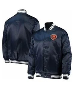 Myke Chicago Bears Full-Snap Varsity Jacket