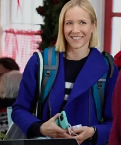 Mystic Christmas Jessy Schram Coat