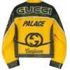 NBA Play Of Lakers 2023 North West Gucci Moto Palace Leather Jacket