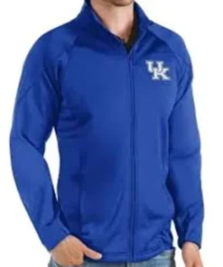 NCAA Kentucky Wildcats Blue Track Jacket