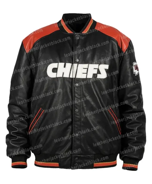 NFL Chiefs Kansas City Leather Jacket
