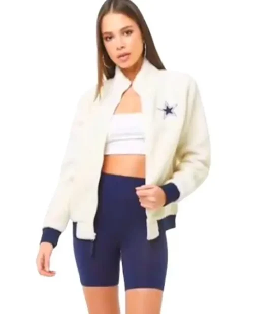 NFL Dallas Cowboys Fur Jacket