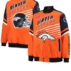 NFL Denver Broncos Orange Jacket For Sale