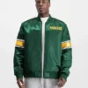 NFL Green Bay Packers Heavyweight Green Jacket
