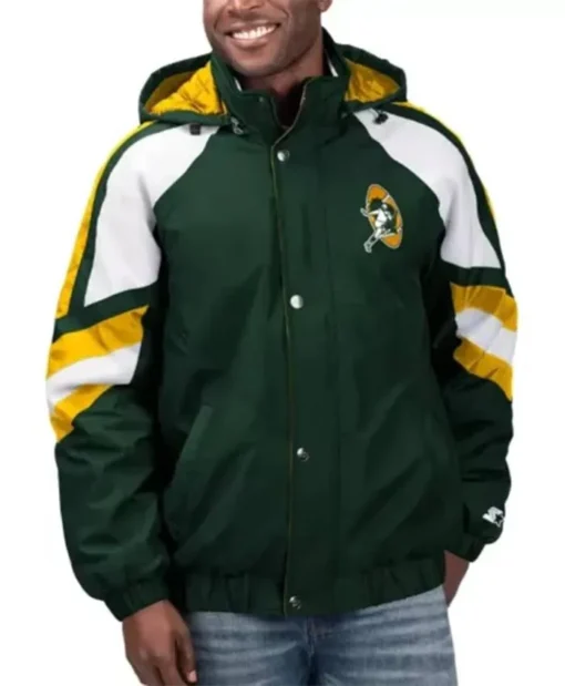 NFL Green Bay Packers Throwback Jacket For Sale