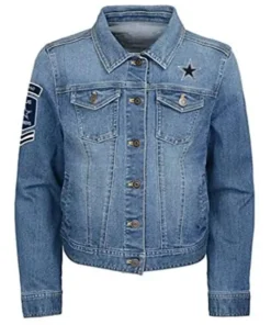 NFL Morley Dallas Cowboys Blue Denim Jacket