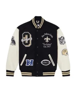 NFL New Orleans Saints Ovo Varsity Jacket