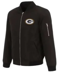 NFL Salomon Black Green Bay Packers Jacket For Men And Women