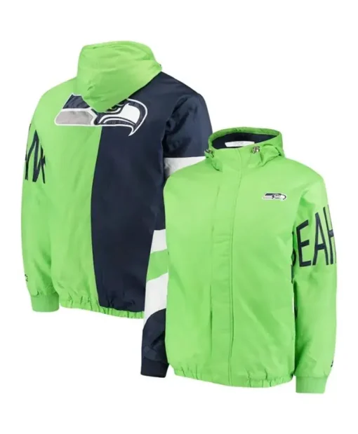 NFL Seattle Seahawks Green Jacket