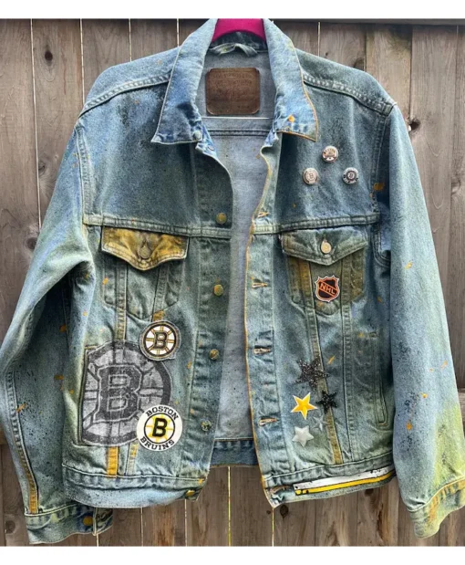 NHL Boston Bruins Denim Jacket