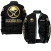 NHL Buffalo Sabres Black Puffer Bomber Jacket